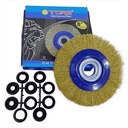 TORA Wire Wheel Flat - Sikat Kawat Flat 8 Inch 200mm