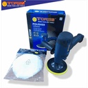 TORA Polisher Mesin Poles 5 Inch + Wool Polishing Pad Bulu Poles 5.5 "