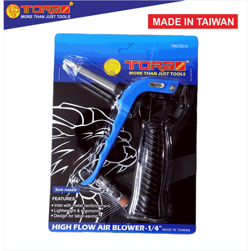 TORA Air Blow Gun 1/4 Inch - Air Duster - Alat Tiup Angin - Taiwan