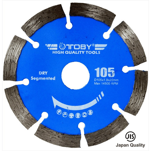TOBY Pisau Potong Keramik-Batu-Marmer-Granit Wet & Dry