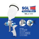 SGL Spray Gun Jet 5000 Regulator - Alat Semprot Cat Tabung Atas