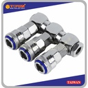 TORA Coupler 3 Way Swivel - Kopler 3 Cabang 1/4 Inch - Taiwan