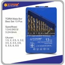 TORA Mata Bor Besi Set 13 Pcs