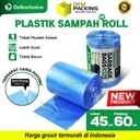 Kantong Plastik Sampah Jumbo Roll Trash Bag Premium Tebal Delkochoice