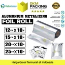Food Grade Sachet Alumunium Metalizing Foil Roll Kemasan Saset
