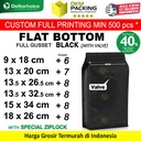 Kemasan Biji Bubuk Kopi FULL GUSSET VALVE Coffee Bag Pouch Flat Bottom