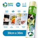 Plastik Bungkus Makanan Cling Wrap FOOD GRADE Wrapping FDA DELKOCHOICE