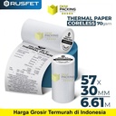 Label Stiker & Kertas Thermal Printer Struk Kasir POS RUSFET DUS