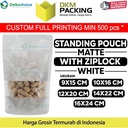 Standing Pouch Varian WINDOW Plastik Klip Kemasan Makanan DELKOCHOICE