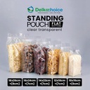 Plastik Klip VARIANT FLAT BOTTOM Standing Pouch DELKOCHOICE Makanan