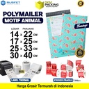 Polymailer Motif FLAMINGO Amplop Plastik Packing RUSFET /SATUAN