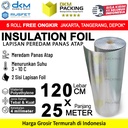 Plastik BubbleWrap 125cmx50m DKM PLUS BUBBLE WRAP BERWARNA MURAH ROLL