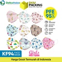Masker 3D KF94 4PLY DELKOCHOICE Dewasa & Anak PACK isi 10pcs FACE MASK