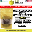 Standing Pouch WINDOW VARIAN Plastik Klip Makanan DELKOCHOICE TERMURAH