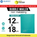 AMPLOP BUBBLE WRAP TOSCA 12X18cm RUSFET BUBBLE BAG MAILER PREMIUM