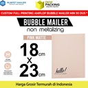 AMPLOP BUBBLE WRAP PINK 18x23cm RUSFET BUBBLE BAG MAILER PREMIUM