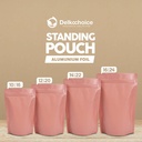 Standing Pouch NON WINDOW ZIPLOCK Plastik Klip ALUMUNIUM FOIL