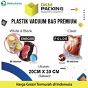 Vacuum Bag Makanan 20x30cm Plastik Vacuum bag PREMIUM TERMURAH