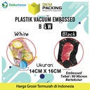 Vacuum Bag Makanan EMBOSS 14x16cm Plastik Vakum BINTIK PREMIUM MURAH
