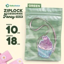 ZIPLOCK BAG 10x18cm PLASTIK KLIP KEMASAN AKSESORIS DELKOCHOICE PREMIUM