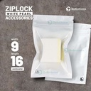 PLASTIK KLIP 9x16cm ZIPLOCK BAG KEMASAN AKSESORIS DELKOCHOICE TERMURAH