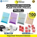 Polymailer PACK 17x25cm PREMIUM Colour Polos Plastik Packing Olshop