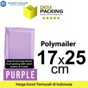 Polymailer PURPLE 17x25cm Amplop Plastik Packing Olshop PREMIUM/SATUAN