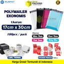 Polymailer PACK 17x30cm TERMURAH Plastik Packing OlShop EKONOMIS