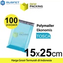 Polymailer PACK TOSCA 15x25cm Amplop Plastik Packing Olshop EKONOMIS