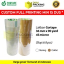 Lakban 36mm x 90yard CORTAPE Plakban Isolasi PREMIUM TERMURAH / SELOP