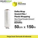 Plastik Wrapping Stretch Film 50cm x 150m BENING DELKOWRAP / SATUAN