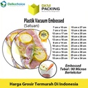 Plastik Vacuum Bag EMBOSS EMBOSSED DELKOCHOICE Sealer Makanan Bintik