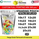 Standing Pouch Alumunium Foil Plastik Klip Sealer Makanan Delkochoice