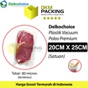 Plastik Vacuum Bag 20x25cm POLOS Vakum DELKOCHOICE Sealer Makanan