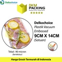 Plastik Vacuum Bag 9x14cm Emboss DELKOCHOICE Sealer Makanan Bintik