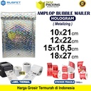 AMPLOP BUBBLE MAILER HOLOGRAM BUBBLE WRAP ENVELOPE RUSFET