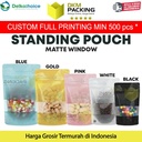 Standing Pouch Variasi Ukuran 16cm Plastik Klip Kemasan Sealer Makanan