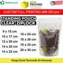 Plastik Klip XTRA SMALL Ukuran 10cm Standing Pouch Kemasan Makanan