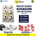 AMPLOP BUBBLE MAILER WRAP ENVELOPE RUSFET BEAR FAMILY PREMIUM /SATUAN