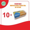 [FLASH SALE] Tissue MONTISS Facial 10 PACK x 185s (MONTISS BUNDLING)
