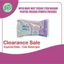 Tissue MITU Baby Wet (TISU BASAH) - PLAYFUL FRESSIA