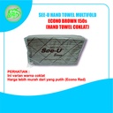 Tissue SEE-U HAND TOWEL Multifold ECONO BROWN 150s (HAND TOWEL COKLAT)
