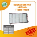 Tissue LIVI Bathroom SMART DUE 205s (Tisu Toilet) - 1 Pack isi 10Roll