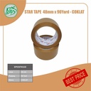 [TC] Lakban STAR TAPE 48mm x 90Yard - Coklat