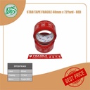 [TC] Lakban STAR TAPE FRAGILE MERAH (48mm x 65Meter)