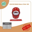 [TC] Lakban STAR TAPE FRAGILE MERAH (48mm x 65Meter)