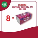 [TC] [FLASH SALE] Tissue JOLLY FACIAL 250s ISI 8 PACK