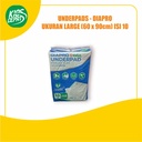DIAPRO UNDERPAD Size XL (60x90cm) isi 10 (Popok Alas)