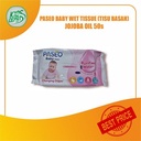Tissue PASEO Baby Wet Tissue JOJOBA OIL 50s (TISU BASAH)