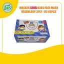 Masker SENSI KIDS - 3Ply HEADLOOP Face Mask isi 40pcs